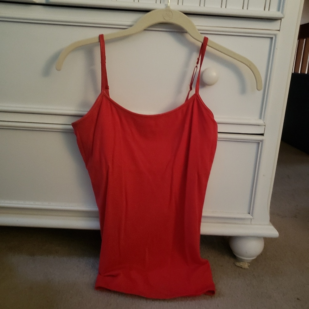 Red camisole